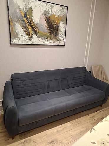 yonca toxum: Brend: Embawood Məhsul: Divan, tünd boz rəng - Müasir minimal dizayn — 3