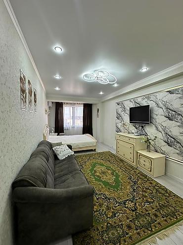 квартира 7 небо: 1 комната, Восток-5 мкр Агентство недвижимости, Семейным, от 1 года, С мебелью полностью — 1