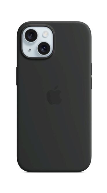 Telefon ehtiyat hissələri: Məhsul: Apple iPhone 15 orijinal Silicone Case (MagSafe), qara