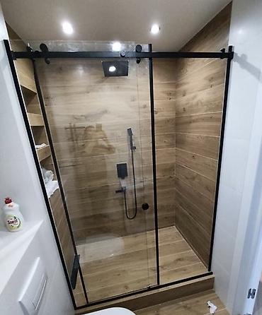 Душевые перегородки и ограждения: 🚿 Душевые перегородки на заказ в Бишкеке Изготавливаем и — 1