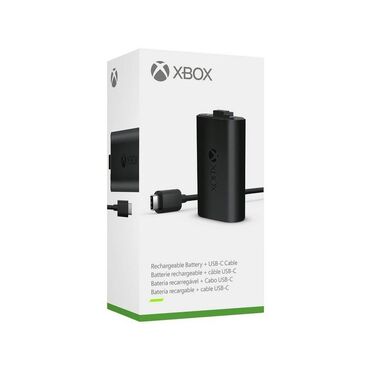 Xbox Series X: Xbox Rechargeable Battery + USB-C® Cable Оригинальный Батарейка для