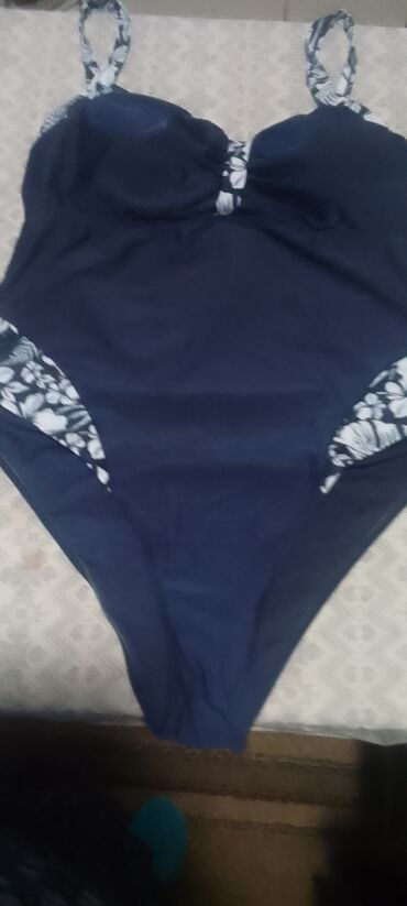 new yorker torbe: 4XL (EU 48), Floral, color - Blue