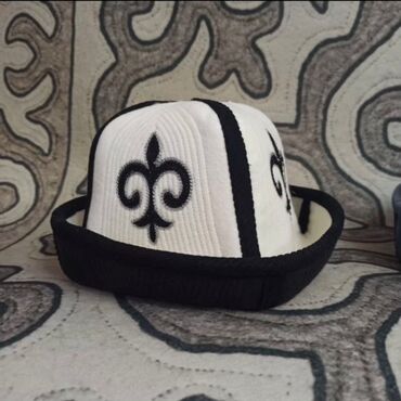 Головные уборы: Традиционный кыргызский калпак - Мужской головной убор национального — 8