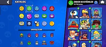 sexsi geyim: Brawl Stars hesabı – yüksək trofeyli və zəngin kontentli - Kupa yolu — 4