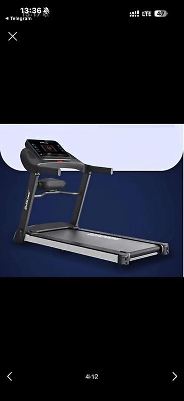 running: Беговая дорожка GO RUNNING Основные характеристики: - Скорость до 14 — 6