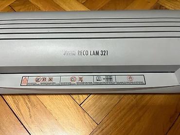 Druga oprema za računare i laptopove: Laminator RECO LAM 321, format A3 (do DIN A3) - Širina laminiranja — 10