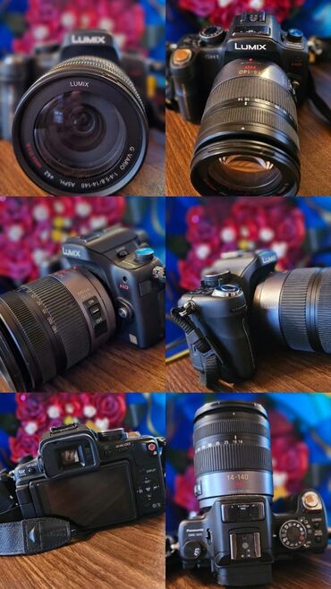 mini fotoaparat: Lumix fotoaparat satılır Çox ideal vəziyyətdədir. Bütün funksiyaları