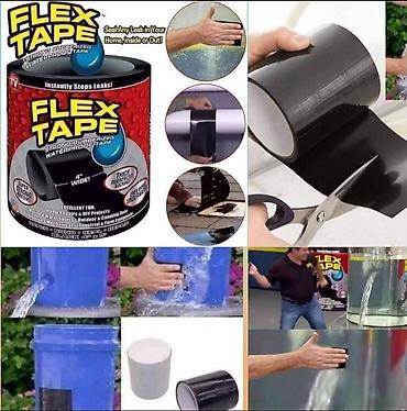 tabure veliki: Flex tape trakaflex tape dostupno u crnoj i beloj boji10 cm x 150 cm — 1