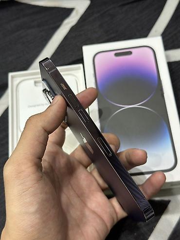 13 note pro: IPhone 14 Pro, 256 GB, Deep Purple, Simsiz şarj — 3