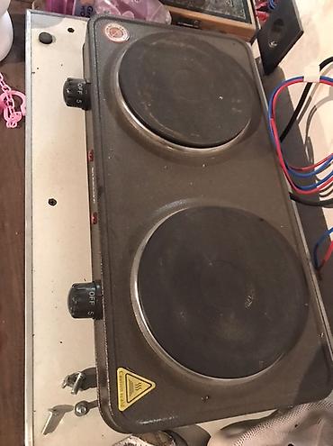 mətbəx peci: Starlux ikiqat elektrik plitəsi - Brend: Starlux - Növ: masaüstü — 2