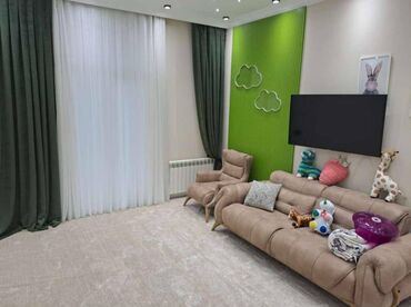 kavralit xalca: Uşaq otağı üçün müasir yumşaq mebel dəsti - 1 ədəd geniş üçlü divan