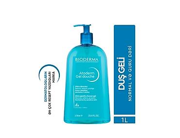 yeni cantalar: Ölçü 1l Bioderma Atoderm Gel Douche – ultra-zərif duş geli - Həssas — 1