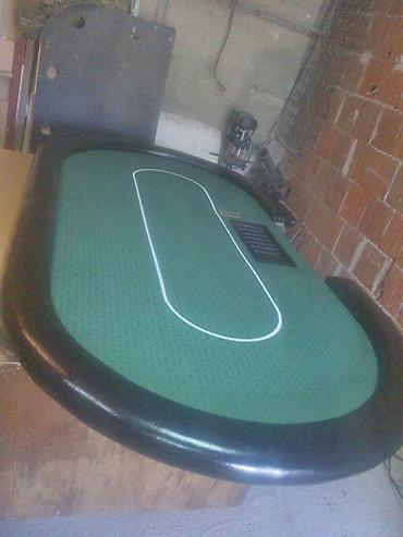 Stolovi: Poker stolovi – profesionalne izrade cena zavisi od dimenzije - — 2