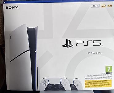 hdm: PlayStation 5 slim 3 qabaq alınıb radnoy 2 pult və əlavə olaraq ps — 2