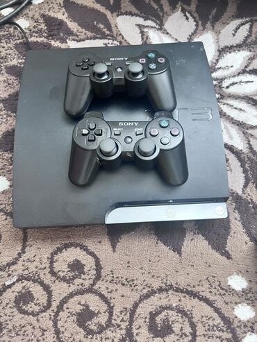 пантограф для микрофона: Игровая консоль Sony PlayStation 3, модель PS3, в комплекте с двумя