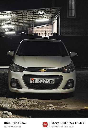 spark 1: Chevrolet Spark: 2016 г., 1 л, Автомат, Бензин, Хэтчбэк — 1