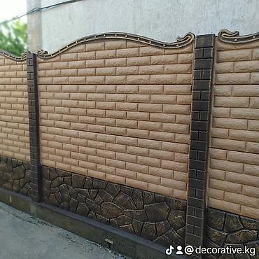 Бетонные еврозаборы: Формы для Еврозабора, Еврозабор калып, калп, матрицы сатылат — 4