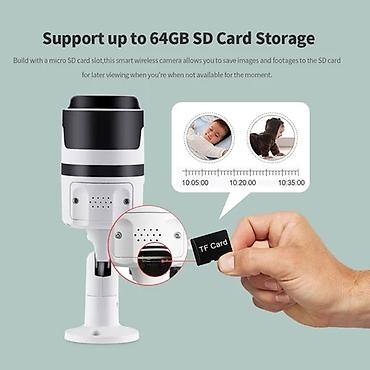 antik kamera: FullHd keyfiyyetli 2 antenalı Wifi kamera. Açıq havada, yağışa, küləyə — 2