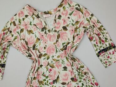 sukienki w kwiaty midi: Women's blouse, size 3XL (EU 46)