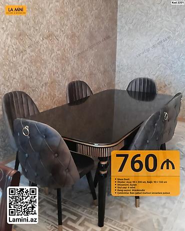 Mebel: Masa dəsti – La Mini, Kod: 3201 - Dəst tərkibi: açılan mexanizmli — 1