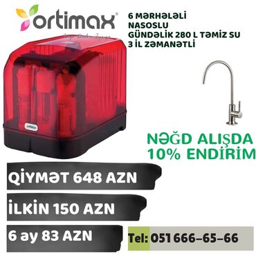 kreditle nomrelerin satisi in Azərbaycan | SİM-KARTLAR: Su filterleri kreditle