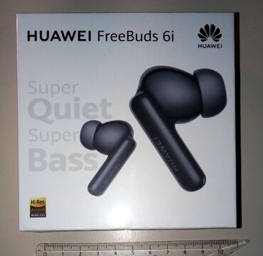 Qulaqcıqlar: Yeni Simsiz (Bluetooth) Qulaqcıqlar, Huawei, rəng - Qara