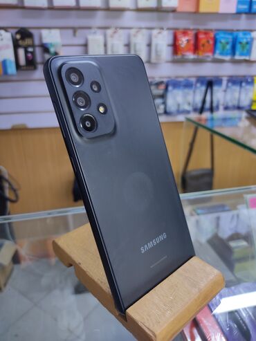 samsung м12: Samsung Galaxy A33, Б/у, цвет - Черный