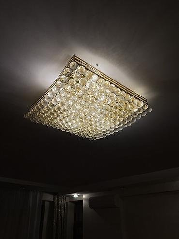 bra isiq: Çılçıraq, 10 və daha çox lampa, Xrustal — 2