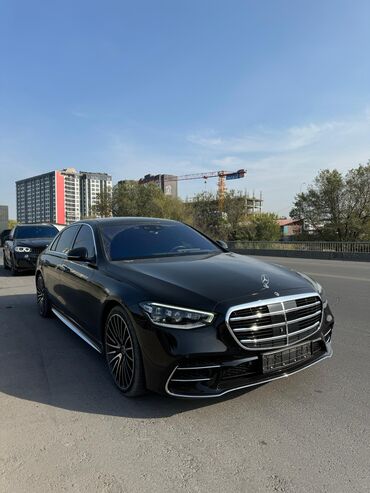 электронный машине: Mercedes-Benz S-Class: 2022 г., 4 л, Гибрид, Седан