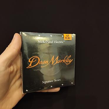 Гитары: Elektro gitara simləri Dean Markley Komplektdə 6 sim var — 1