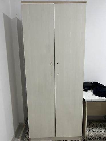 большой компьютер: Двухстворчатый шкаф для одежды + письменный стол со стулом. Шкаф: - — 1