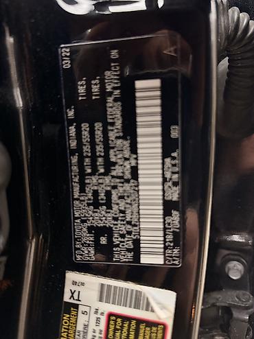 Toyota: Toyota Highlander: 2022 г., 3.5 л, Автомат, Бензин — 12