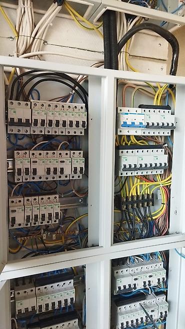 Электрики: Услуги электрика Представлен электрический щит, предназначенный для — 13