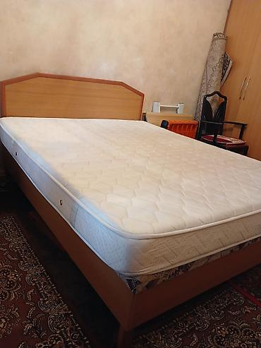 Çarpayılar: İşlənmiş, İkinəfərlik çarpayı, Matras ilə — 2