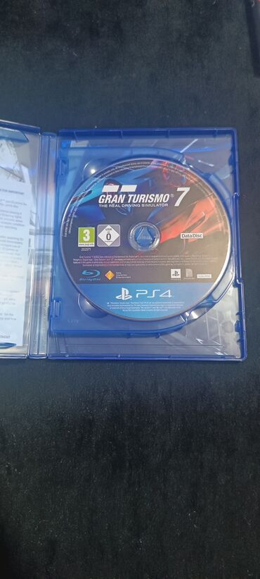 купить бу диски на playstation 4: Gran turismo 7 play station 4 в комплекте два диска для скачивания и