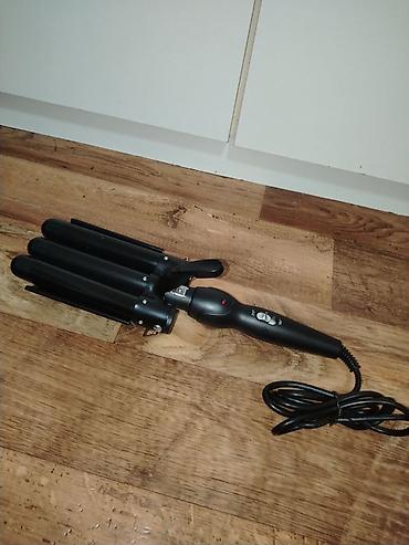 Figaro za kosu: Talasasta presa za kosu – trostruki valoviti uvijač (3 barrel waver) — 9