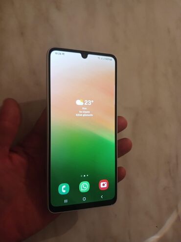 galaxy tab e: Samsung Galaxy A33, 128 GB, rəng - Ağ, Zəmanət, Barmaq izi, İki sim kartlı