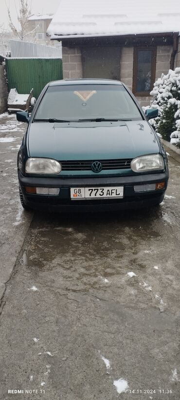 Volkswagen: Volkswagen Golf: 1995 г., 1.6 л, Механика, Бензин