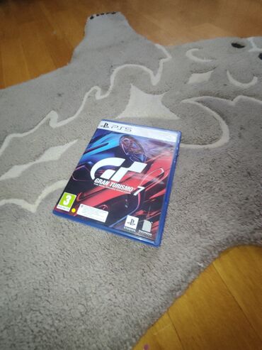 игры на playstation 5: Гоночная игра Gran Turismo 7 для консоли PlayStation 5. Обложка диска