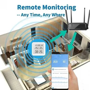 auto multimedije: Tuya Smart WiFi senzor temperature i vlažnosti vazduha 🌡️💧