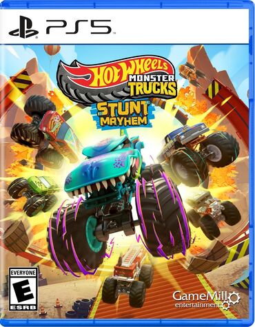 monster notebook: Ps5 hot wheels monster trucks