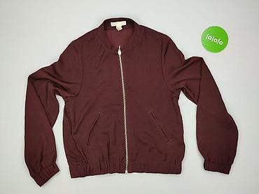 purple jackets: H&M, Kurtka bomberka damska, rozmiar 2XS — 2
