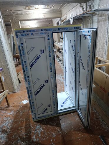 Plastik pəncərələr: Plastik kombi ve piminutka wkaflarinin yigiliw ve quradirilmasi eyni — 11