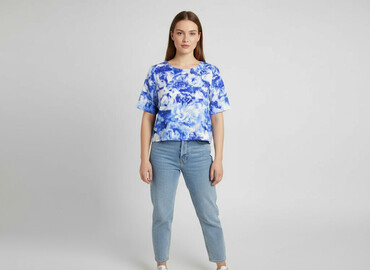 koszulka croop: Bik Bok, Women's blouse, size M