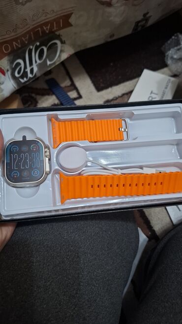 Другие смарт-часы: Смарт-часы в комплекте Описание: - Модель с квадратным сенсорным — 9