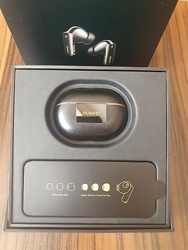 Qulaqcıqlar: Huawei FreeBuds Pro 4 simsiz qulaqlıq - Rəng: Qara, qızılı detallarla — 4