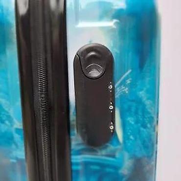 Rančevi, torbe i koferi: Dečiji kofer na točkiće – motiv ledene princeze - Tvrda školjka sa — 25