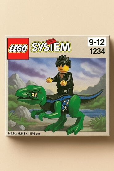 кенгуру для малышей цена бишкек: Набор LEGO System "Динозавр с наездником" включает в себя фигурку