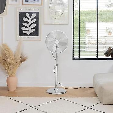 Podni ventilatori: Tristar metalni podni ventilator – 40 cm - Prečnik elise: 40 cm (4 — 7