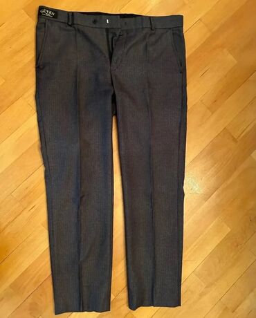 Women's Pants: Şalvar, Stradivarius, M, rəng - Boz — 9